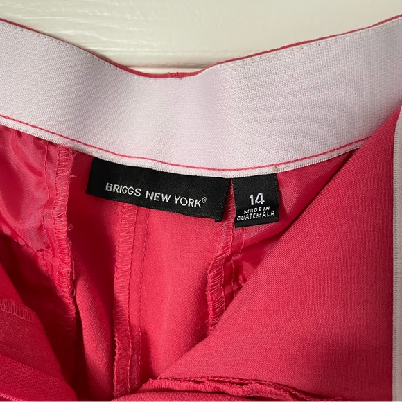 Stretchy Hot Pink Capris / Cropped Trousers - Picture 3 of 5